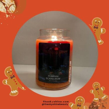 Illuminating Autumn: A Review of Village Candle’s Pumpkin Scarecrow Large Glass