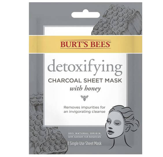 Best 5 Charcoal Mask Pack: A Game Changer in Skin Detoxification
Burt's Bees detoxifying Charcoal sheet mask with honey provides a gentle cleanse for the face, reducing impurities and instantly giving a soft skin feel.