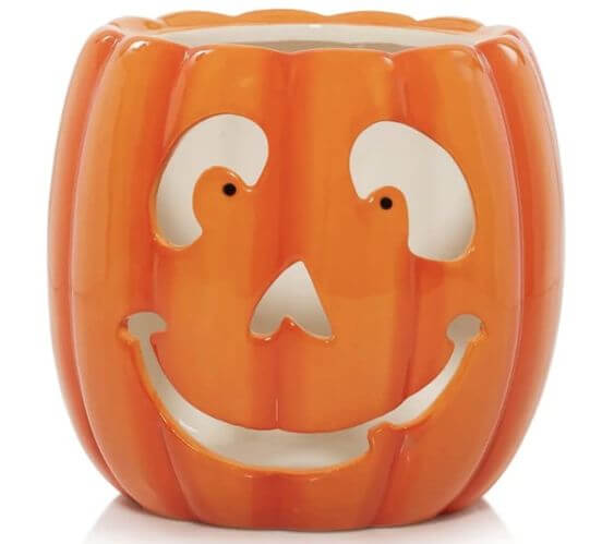 Best 5 Pumpkins Fall Decorations For Home  Candle Holder for Large Jar Candles
Yankee Candle Pumpkin Candle Holder - Spooky Friends Happy Orange Halloween Pumpkin for Large Jar Candles