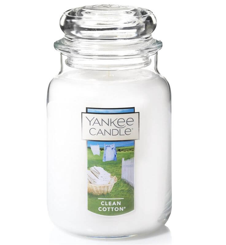A Review of Yankee Candle Clean Cotton: The Fresh and Clean Scented Candle 3. Pros and Cons pros: Best used indoors for all seasons
Fresh and clean fragrance
Suitable for any room in your home
Long-lasting freshness
Good for eliminating unwanted smells
Friendly scents
Yankee Candle Large Jar Candle Clean Cotton