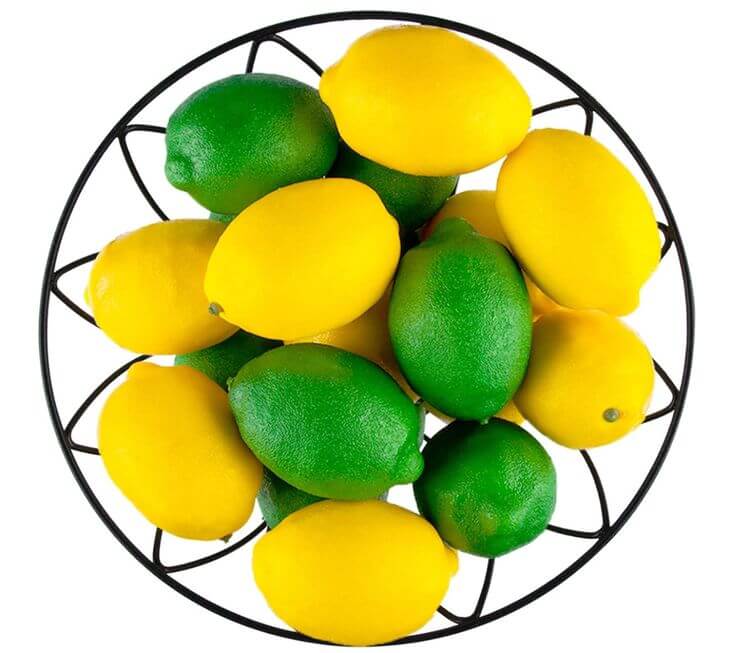 The Color Green: A Versatile Home Decor Option 2. Health and Well-being, Fake Fruit 
Toopify 20pcs Yellow Artificial Lemons,Fake Fruit Lemons