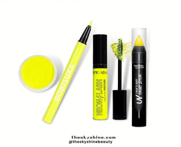 5 Bold Ways to Rock Neon Yellow Makeup