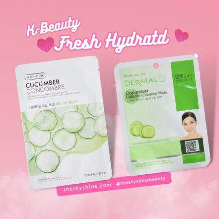 K-Beauty Secrets: The Top 3 Cucumber Sheet Masks for Staying Fresh and Hydrated