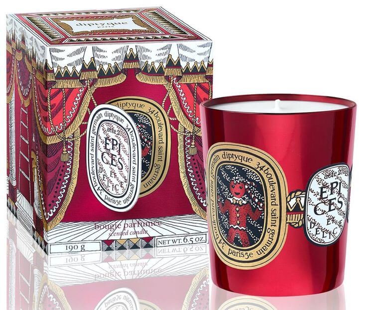 The 3 Best Christmas Gift Candles: Light Up the Holidays 1. Delicately Spicy Scent: Epices Et Delices  Spread the joy of the holidays with the Diptyque Epices Et Delices candle. The warm, spicy notes of gingerbread combine to create a festive fragrance that uplifts spirits
Diptyque Candle, Epices Et Delices, 7 Ounce