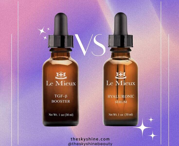 Unveiling the Best Face Serum: Le Mieux TGF-B Booster Vs Hyaluronic Serum