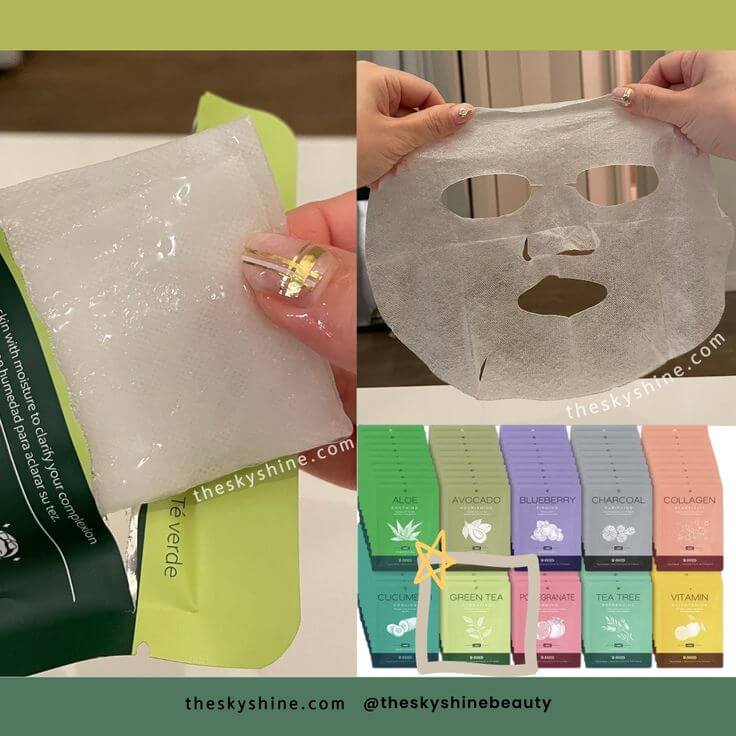 Hydration & Soothing Effect: A Personal Experience with the U Need Green Tea Mask Pack 1. Textures & Scent This mask is made of a soft and lightweight material, and the essence’s moisture is evenly well absorbed. There’s no stickiness at all, and it gives a very refreshing feeling. It has a slight fresh fruit scent, but it disappears quickly. 