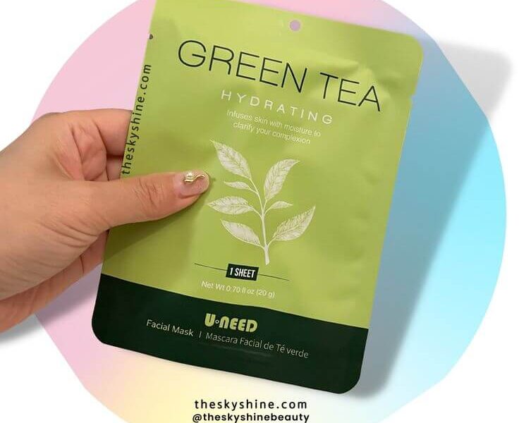 Hydration & Soothing Effect: A Personal Experience with the U Need Green Tea Mask Pack