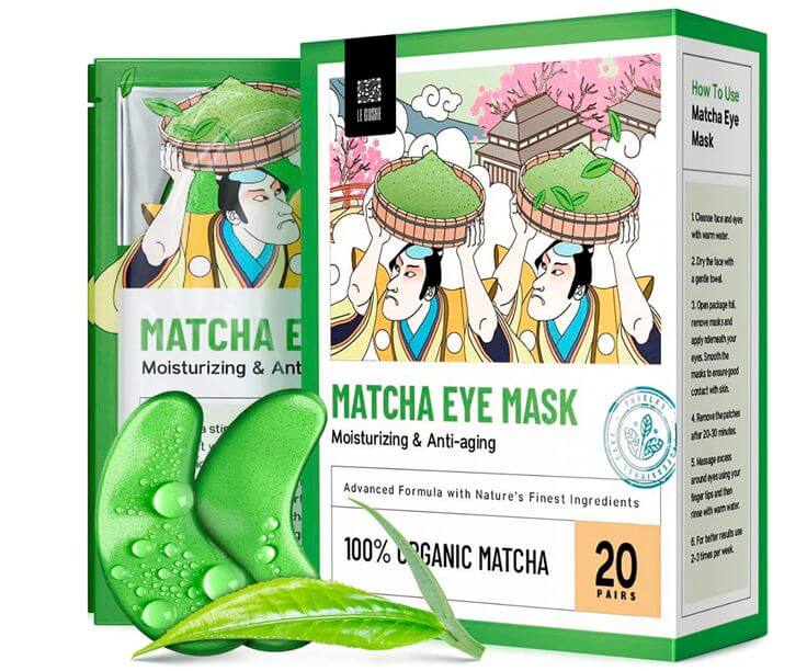 5 Best Green Tea Mask Packs for a Morning Refresh 1. LE GUSHE Matcha Eye Mask LE GUSHE’s Matcha Eye Mask is soaked in fresh green tea extracts and contains hyaluronic acid, a powerful hydrating ingredient. It’s ideal for reducing puffiness and dark circles, as well as smoothing the skin.
LE GUSHE Under Eye Patches - Matcha Eye Mask with Hyaluronic Acid for Puffiness and Dark Circles, Eye Gel Bags 