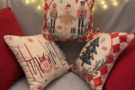 A Review of ONFAON’s Christmas Pillow Covers