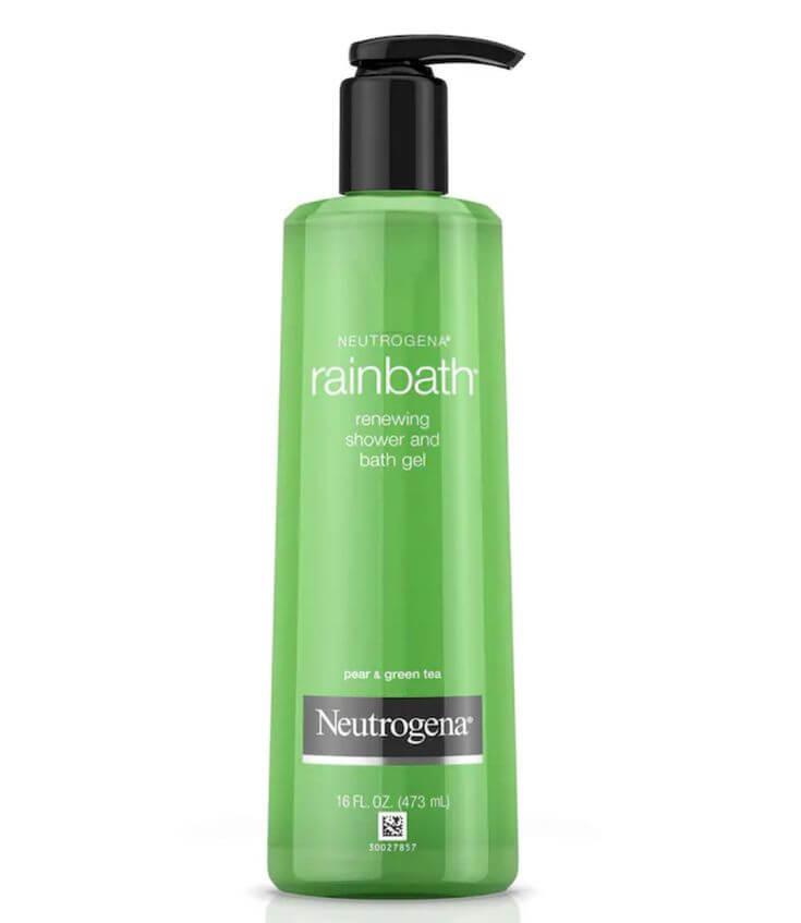 The 5 Best Green Tea Cleansers for Skin, Body, Shampoo, and Hand Wash 3. Neutrogena Rainbath Renewing Shower And Bath Gel A rich, moisturizing lather body wash that cleanses and smoother the skin with antioxidant-rich green tea.