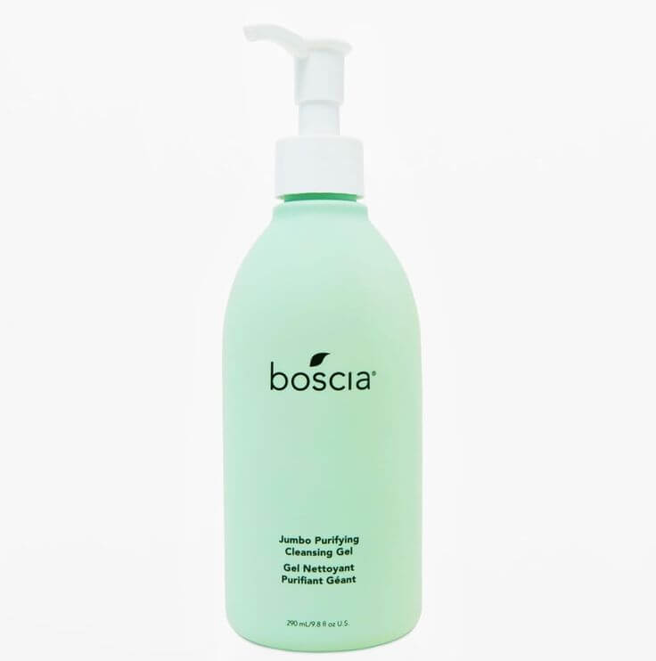 The 5 Best Green Tea Cleansers for Skin, Body, Shampoo, and Hand Wash 1. BOSCIA Purifying Cleansing Gel - Cleanser Face Wash This gentle gel cleanser face wash, infused with green tea extract, effectively softens and moisturizes the skin