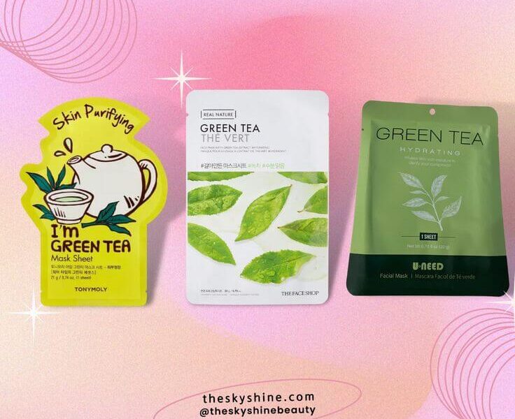 Unmasking Beauty: Top 3 Green Tea Sheet Masks from K-Beauty