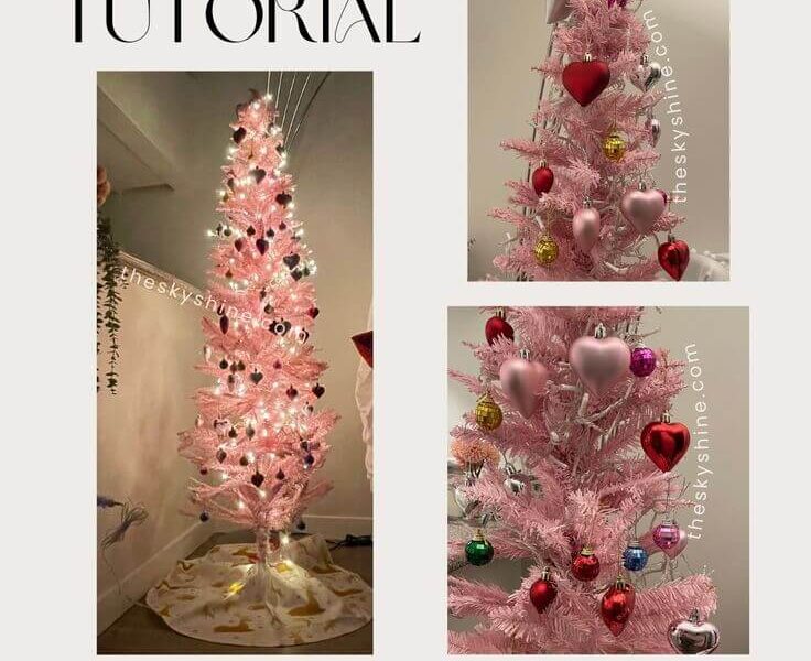 A Comprehensive Guide to Setting Up Your Pink Christmas Tree in a Small Space