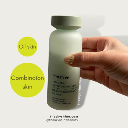 A Detailed Review of Renew Innisfree Green Tea Balancing Emulsion