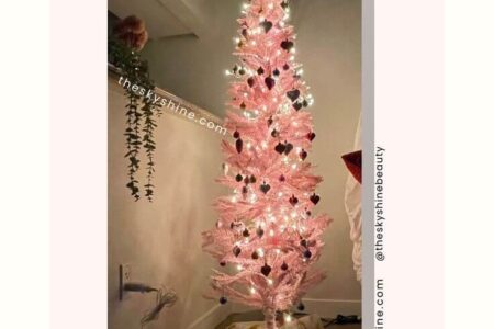 A Review of the HOMCOM 6’ Artificial Pencil Pink Christmas Tree