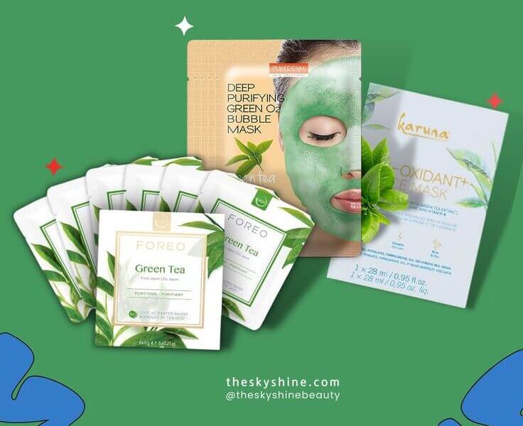 5 Best Green Tea Sheet Mask Packs for Glowing Skin