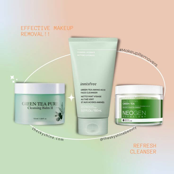 Revitalize Your Skin: 7 Best Green Tea Makeup Removers Green tea, known for its antioxidant properties and soothing effects, is gaining popularity in various makeup remover products. These products not only effectively cleanse but also provide significant benefits to the skin
