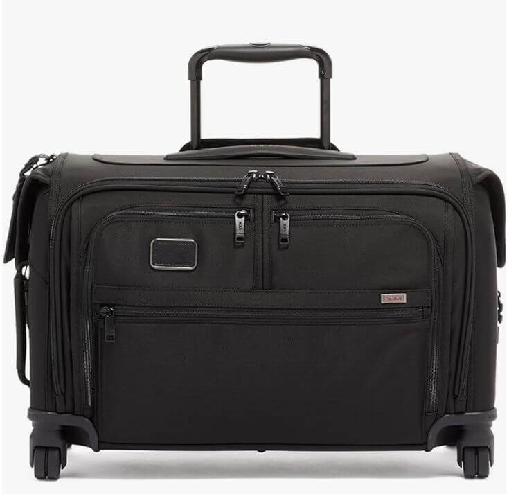 TUMI - Alpha 3 Garment Bag 4 Wheeled Carry-On Luggage