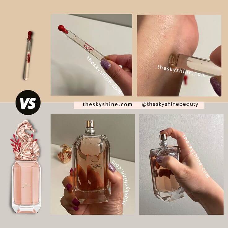 Mini Size vs 90 ml, A Detailed Comparison: Christian Louboutin’s Loubihorse Eau de Parfum Légère 2. Conclusion: Choosing the Right One for You the mini size is recommended for those who prefer a subtle floral scent and portability, as the vanilla scent fades quickly overall. The larger 90ml size leaves a lingering vanilla scent longer than the mini size, making it recommended for those looking for a non-sweet perfume to use in the cold season. Also, the scent lasts twice as long as the mini size, so those who were disappointed with the duration of the scent after using the mini size will be satisfied. The 90ml size is not at all stronger in scent compared to other perfumes.