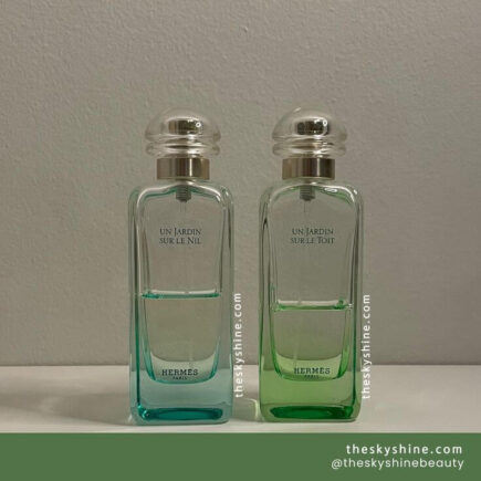 Green Fragrance Compared: Hermès Un Jardin Sur Le Nil vs. Hermes Un Jardin Sur Le Toit