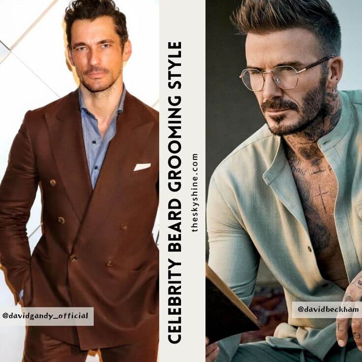 Top 6 Celebrity Beard Grooming Style for Men Celebrity Beard Grooming Styles instantly showcase masculinity and a fashionable look. Through various beard styles, you can decide on a look that suits your face shape and lifestyle. 