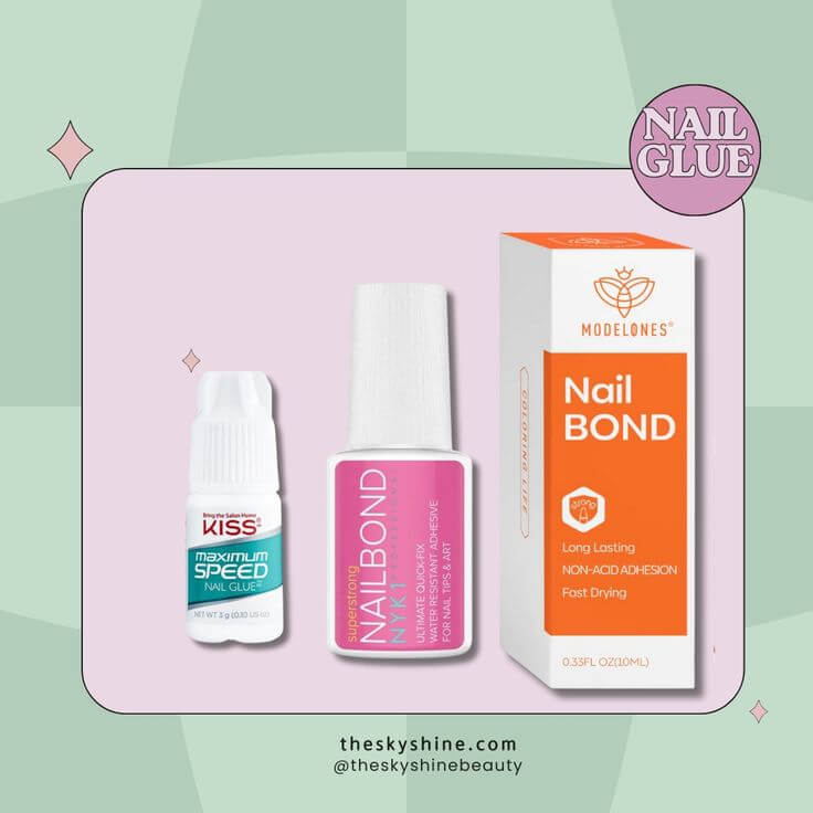 Top 3 Nail Glues for Perfect Press-On Nails The key to long-lasting press-on nails lies in ultra-strong bond nail glues.
