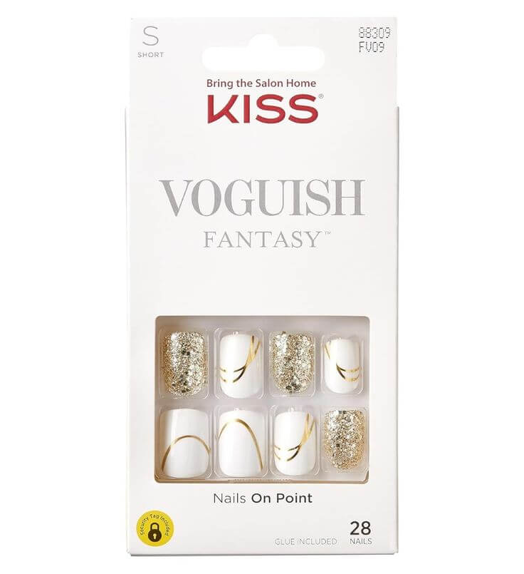 Top 3 Nail Glues for Perfect Press-On Nails Get the look: White Press On Nails
KISS Voguish Fantasy Press On Nails, Nail glue included, Glam and Glow', White, Short Size,