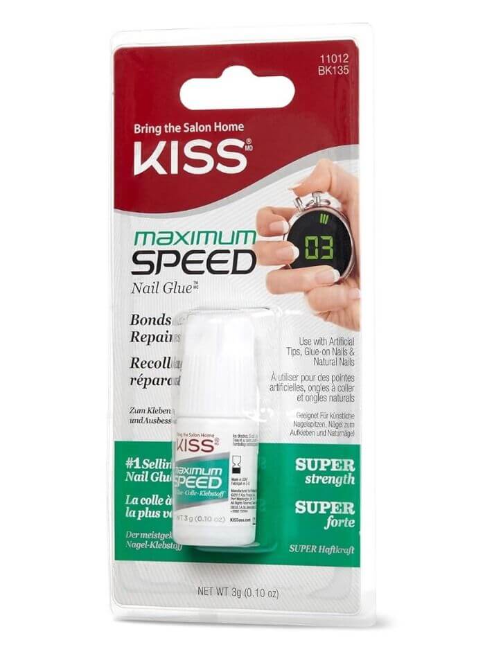 Top 3 Nail Glues for Perfect Press-On Nails 1. Kiss Maximum Speed Nail Glue This nail glue provides a strong adhesive bond for long-lasting wear on your nails. Additionally, it has the added advantage of being incredibly simple to use—just squeeze a small amount from the plastic bottle.
Kiss Maximum Speed Nail Glue 