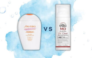 Battle of the Hydrating Mineral Sunscreens: Shiseido Oil-Free vs. EltaMD UV Clear