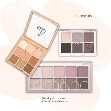 Fair Skin Favorites: Top K-Beauty Neutral Eyeshadow Palettes