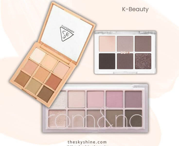 Fair Skin Favorites: Top K-Beauty Neutral Eyeshadow Palettes