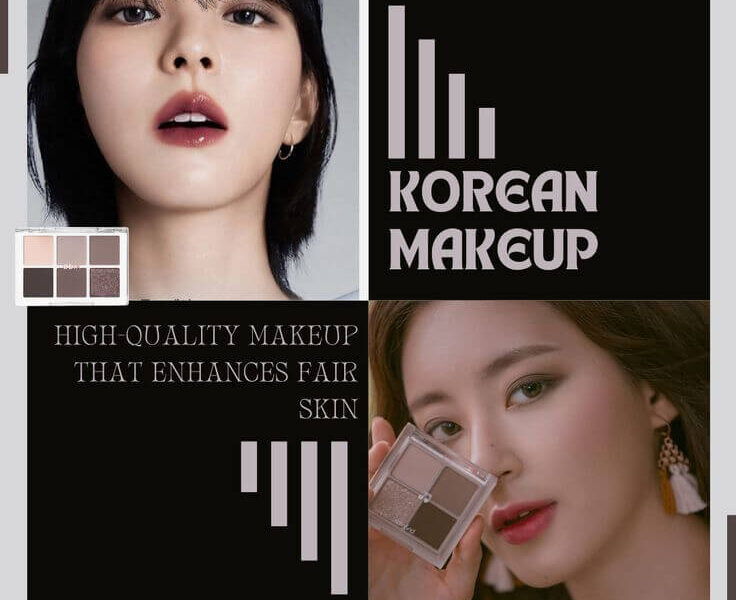 Flatter Fair Complexions: Gray Eyeshadow Palettes for Fair Skin in Korean Makeup