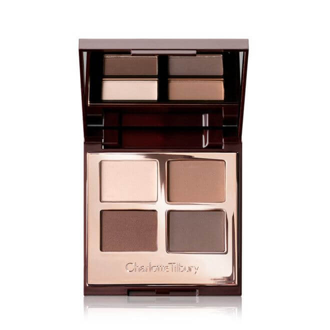 Flattering Beige Eyeshadow Looks for All Complexions Get the look: Matte Eyeshadow Palette 
Charlotte Tilbury Luxury Eye Shadow Palette Quad - The Sophisticate