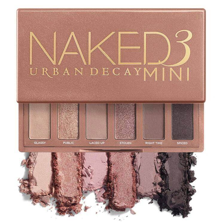 All About That Sparkle: Grey Shimmer Eyeshadow for Every Complexion Get the look: Neutral Eyeshadow Palette
Urban Decay Mini Naked3 Eyeshadow Palette