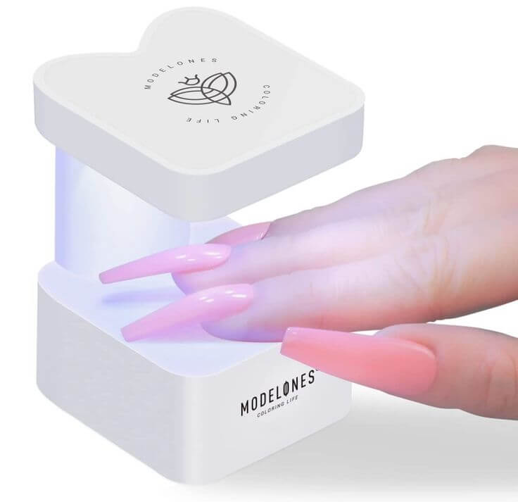 Top 3 Portable Gel Lamps for Perfect Nails 1. Modelones Mini LED Lamp This combines efficient curing with portability and lightweight, making it ideal for home and travel use. 
modelones Mini LED Lamp