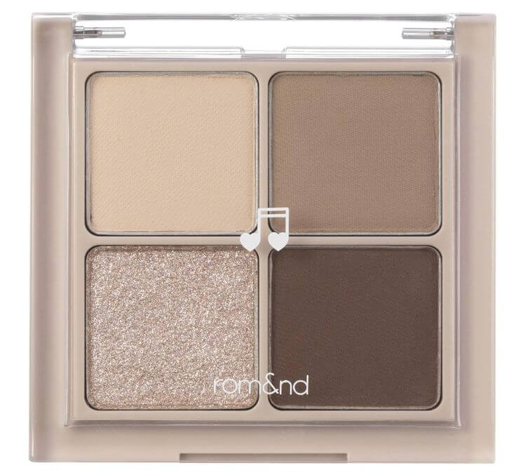 Flatter Fair Complexions: Gray Eyeshadow Palettes for Fair Skin in Korean Makeup Get the look: Affordable Neutral Eye Palettes
rom&nd Better than Eyes 4 Color Mini Palette, M02 DRY BUCKWHEAT FLOWER