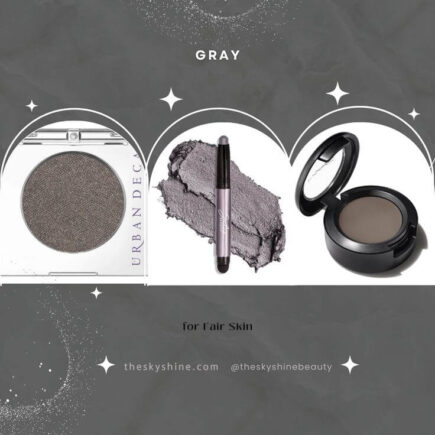 Gorgeous Gray: The Best Single Shimmer Eyeshadows for Fair Skin