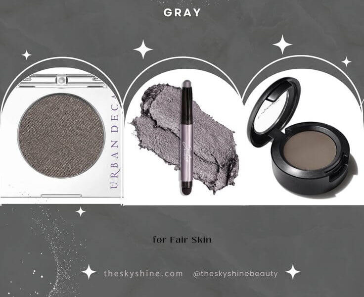 Gorgeous Gray: The Best Single Shimmer Eyeshadows for Fair Skin