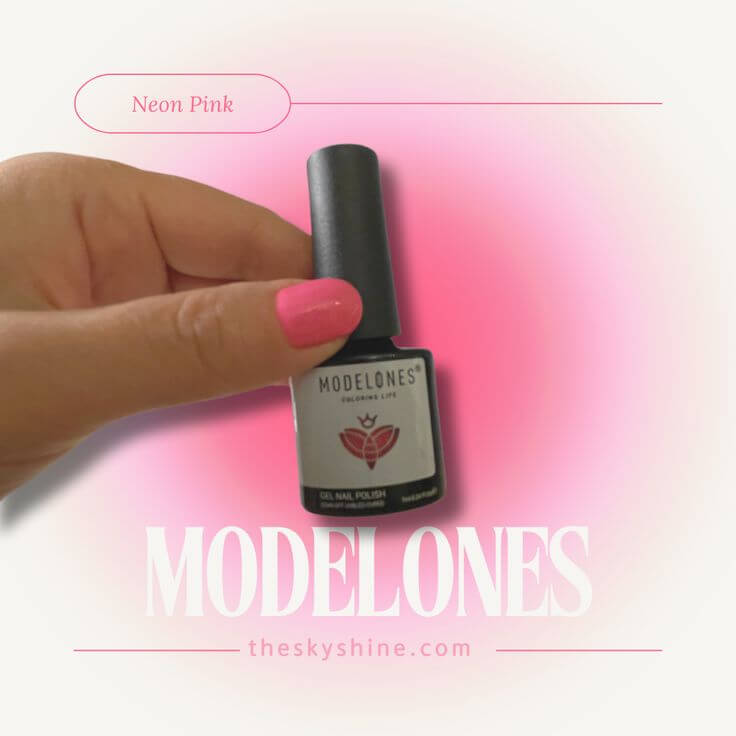 Pretty in Pink: A Comprehensive Review of Modelones Gel Nail Polish 0082 The pink Modelones Gel Nail Polish 0082, in a neon color, can add brightness to all your fashion choices. 