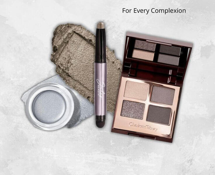 All About That Sparkle: Grey Shimmer Eyeshadow for Every Complexion