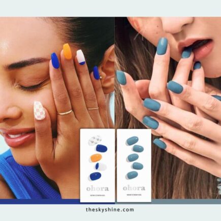 Summer Perfection: Top 6 Ohora Gel Nail Strips in Blue