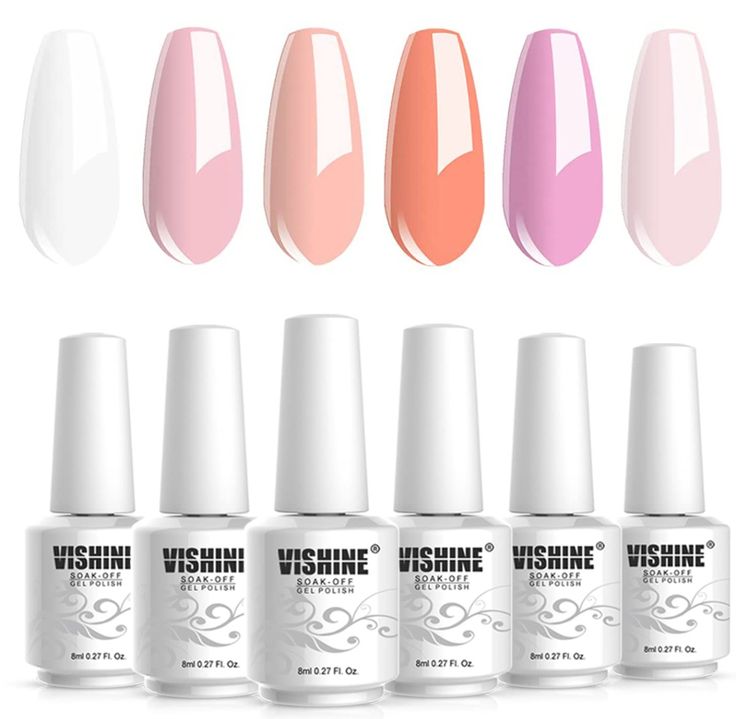 Pretty in Pink Peach: The Top 5 Gel Nail Polishes for a Radiant Glow 4. Vishine Pink Peach Gel Nail Polish Kit Choose this gel manicure set for a delicate and romantic look. This soft pink peach shade, accompanied by a variety of tones, evokes the diverse flowers that bloom in spring and creates a captivating effect on your nails.
Vishine Pink Peach Gel Nail Polish Kit