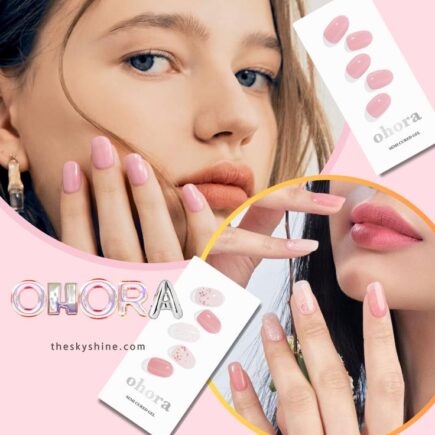Elegant Perfection: Top 5 Ohora Pink Semi-Cured Gel Nail Strips
