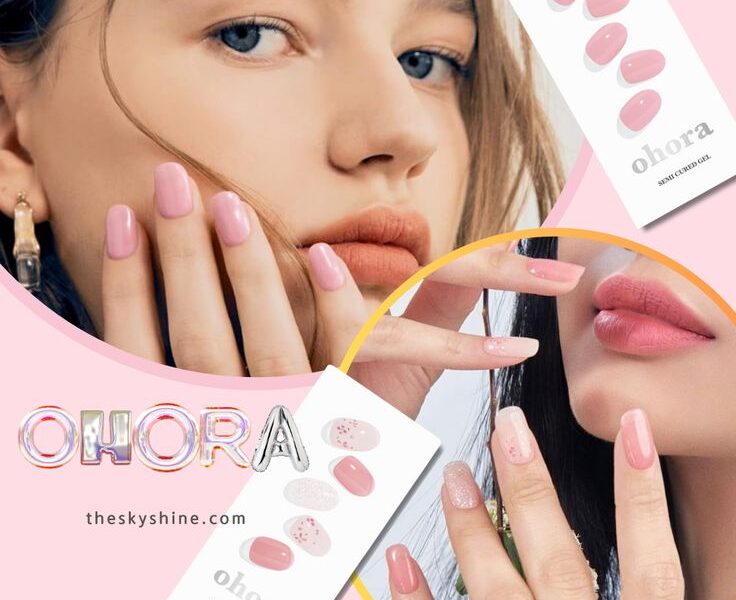 Elegant Perfection: Top 5 Ohora Pink Semi-Cured Gel Nail Strips