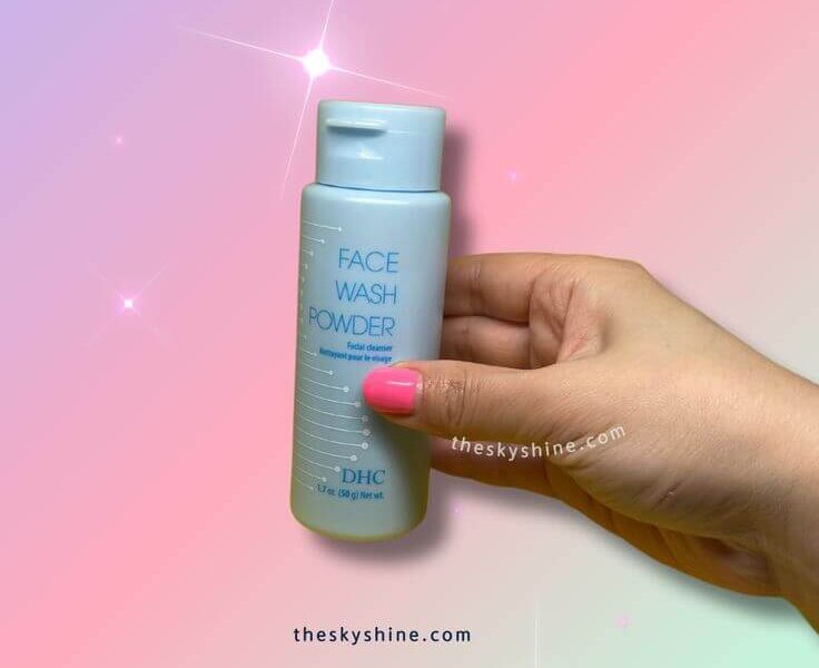 Powdered Perfection: DHC Face Wash Powder Review