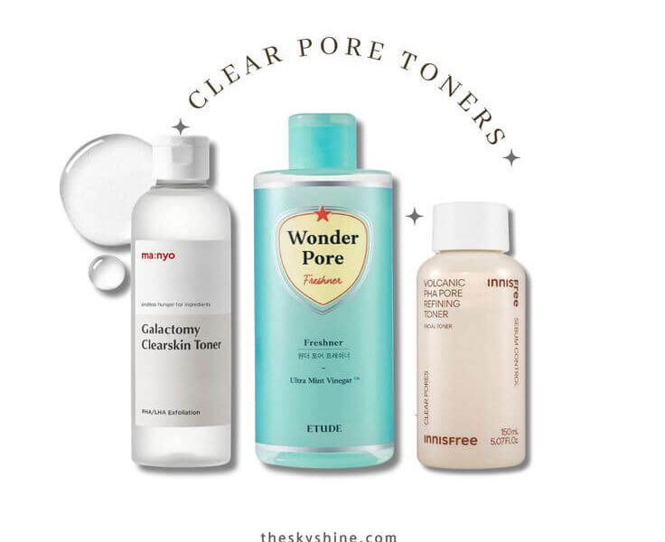 Top 3 Korean Clear Pore Toners for Radiant Skin