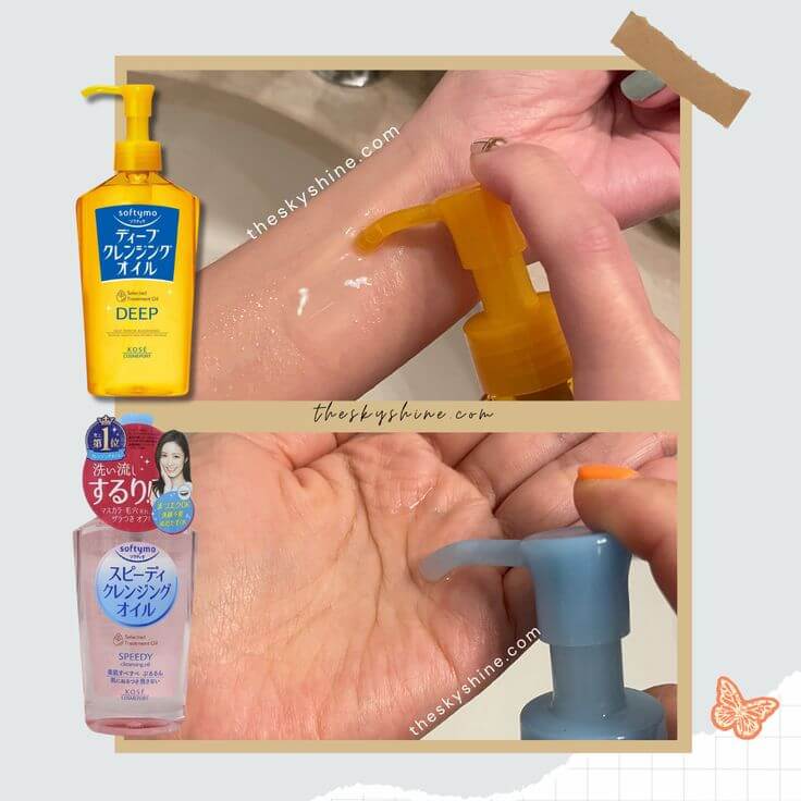 KOSE Softy Mo Deep Treatment Oil vs. Speedy Cleansing Oil: Which One Wins?  KOSE Cleansing Oils are fragrance-free and excellent at gently removing blackheads. When choosing between these two products, the recommendation varies depending on the texture.