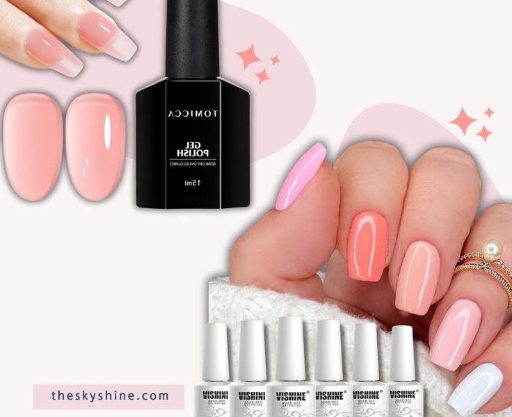 Pretty in Pink Peach: The Top 5 Gel Nail Polishes for a Radiant Glow