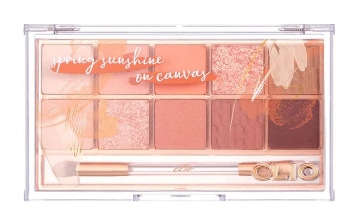 Peach vs. Peachy: Understanding the Nuances of Eyeshadow Shades Get the look: Fruity Makeup
CLIO Pro Eye Shadow Palette 015 SPRING SUNSHUINE ON CANVAS