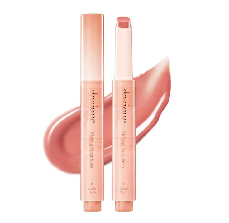 3 Must-Have Peach Nude Lip Products for a Radiant Finish Dasique Melting Candy Balm #01 Gentle Peach